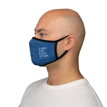 Load image into Gallery viewer, Copy of Life You Lead - Fitted Polyester Face Mask - Blue Ocean