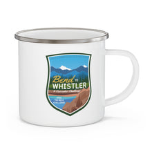 Load image into Gallery viewer, Bend to Whistler - Enamel Campfire Mug