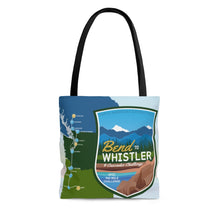 Load image into Gallery viewer, Bend to Whistler - Tote Bag
