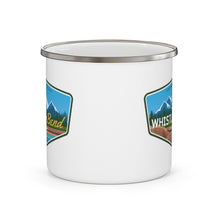 Load image into Gallery viewer, Whistler to Beand - Enamel Campfire Mug
