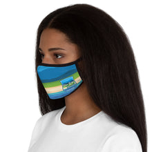 Load image into Gallery viewer, Blue Ridge to The Beach - Fitted Polyester Face Mask
