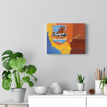 Load image into Gallery viewer, Canyon to The Coast Map - Canvas Gallery Wrap