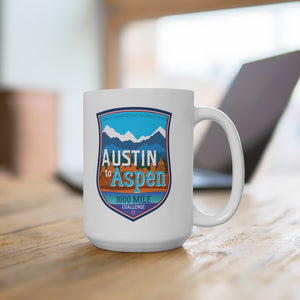 Austin to Aspen - Ceramic Mug 15oz