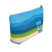 Load image into Gallery viewer, Blue Ridge to The Beach - Accessory Pouch w T-bottom