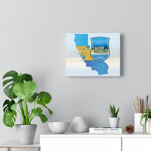 Load image into Gallery viewer, Tahoe to Malibu Map - Canvas Gallery Wrap