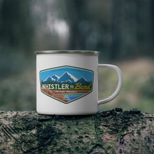 Load image into Gallery viewer, Whistler to Beand - Enamel Campfire Mug