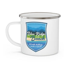 Load image into Gallery viewer, Blue Ridge to The Beach - Enamel Campfire Mug