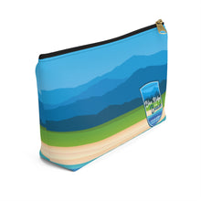 Load image into Gallery viewer, Blue Ridge to The Beach - Accessory Pouch w T-bottom