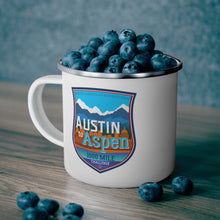 Load image into Gallery viewer, Austin to Aspen - Enamel Campfire Mug