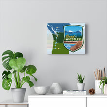 Load image into Gallery viewer, Bend to Whistler Map - Canvas Gallery Wrap