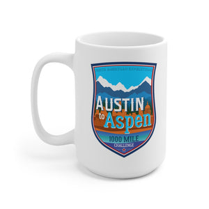 Austin to Aspen - Ceramic Mug 15oz
