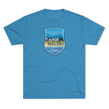 Load image into Gallery viewer, Copy of Tahoe to Malibu Men&#39;s Tri-Blend Crew Tee
