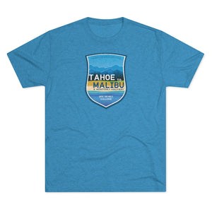 Copy of Tahoe to Malibu Men's Tri-Blend Crew Tee