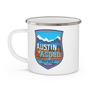 Austin to Aspen - Enamel Campfire Mug