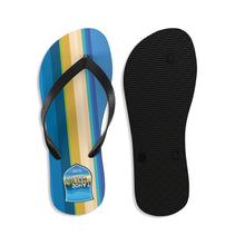 Load image into Gallery viewer, Tahoe to Malibu Unisex Flip-Flops
