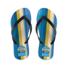 Load image into Gallery viewer, Tahoe to Malibu Unisex Flip-Flops

