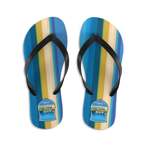 Tahoe to Malibu Unisex Flip-Flops