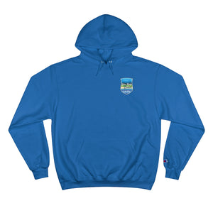 Blue Ridge to The Beach - Champion Hoodie