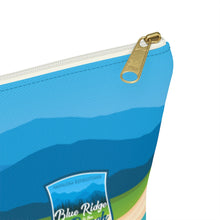 Load image into Gallery viewer, Blue Ridge to The Beach - Accessory Pouch w T-bottom
