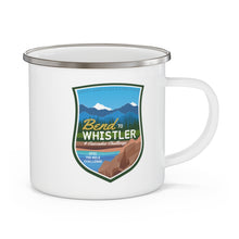 Load image into Gallery viewer, Bend to Whistler - Enamel Campfire Mug
