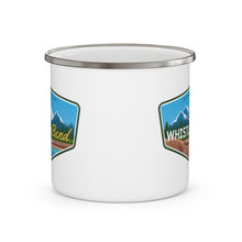 Load image into Gallery viewer, Whistler to Beand - Enamel Campfire Mug
