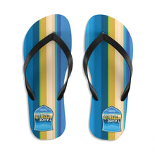 Load image into Gallery viewer, Tahoe to Malibu Unisex Flip-Flops
