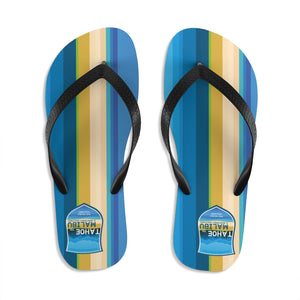 Tahoe to Malibu Unisex Flip-Flops
