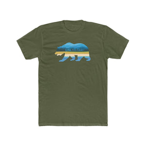 Tahoe to Malibu - Bear Cotton Crew Tee