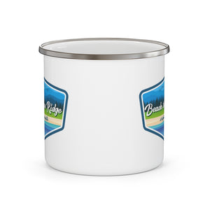 Beach to Blue Ridge - Enamel Campfire Mug