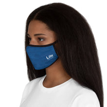 Load image into Gallery viewer, Life You Lead - Fitted Polyester Face Mask - Blue Ocean
