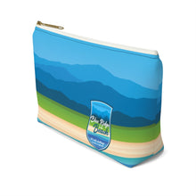 Load image into Gallery viewer, Blue Ridge to The Beach - Accessory Pouch w T-bottom
