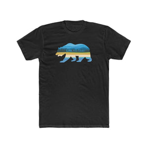 Tahoe to Malibu - Bear Cotton Crew Tee