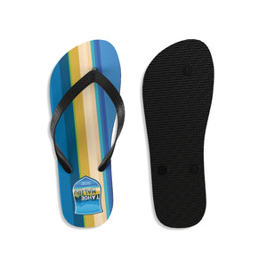 Tahoe to Malibu Unisex Flip-Flops