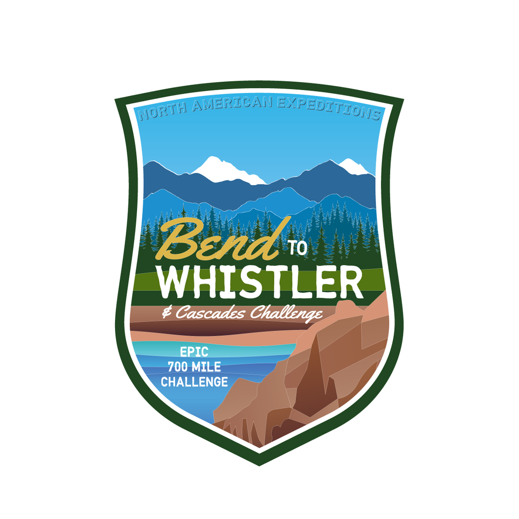 Bend to Whistler Magnet Medal
