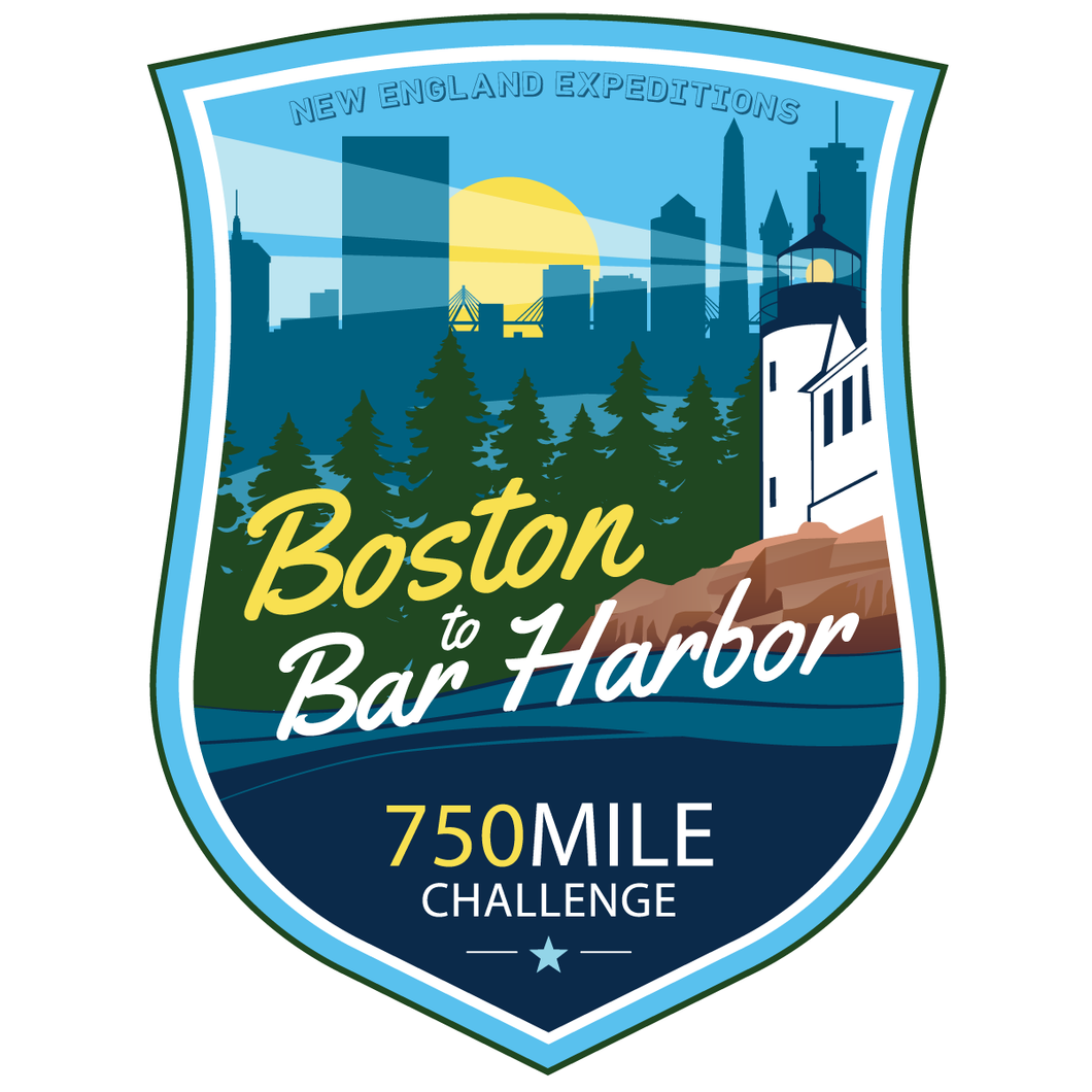 Boston to Bar Harbor Magnet Medal