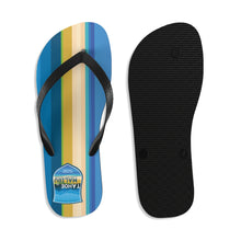 Load image into Gallery viewer, Tahoe to Malibu Unisex Flip-Flops
