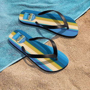 Tahoe to Malibu Unisex Flip-Flops