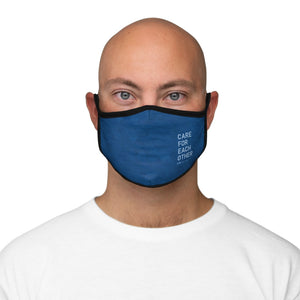 Copy of Life You Lead - Fitted Polyester Face Mask - Blue Ocean